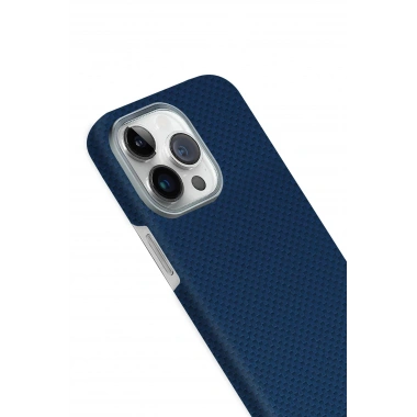 Mey İthalat®   iPhone 15 Pro Max Volt Magsafe Kapak - Mavi