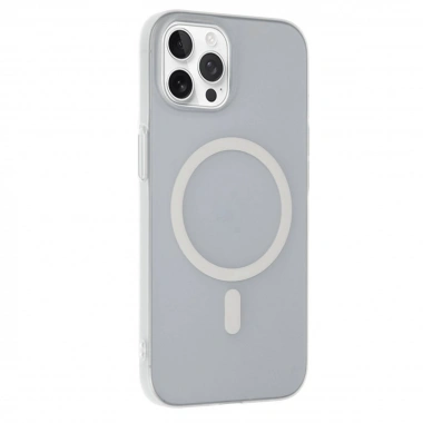 Mey İthalat®  iPhone 15 Pro Tuna PC Slim Magsafe Kapak - Şeffaf