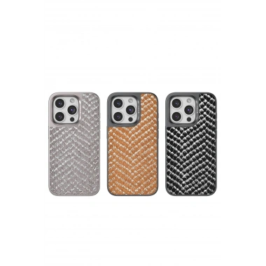 Mey İthalat®  iPhone 15 Pro Viper Kapak - Titan Gri