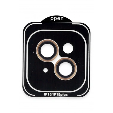 Mey İthalat®  iPhone 15 PVD Metal Kamera Lens - Turuncu