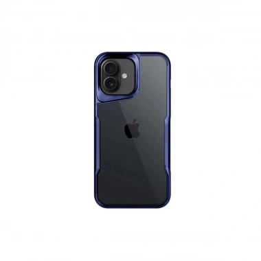 Mey İthalat®  iPhone 16 Kılıf Boyi Silikon Kapak - Lacivert