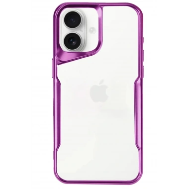 Mey İthalat®  iPhone 16 Kılıf Boyi Silikon Kapak - Pembe