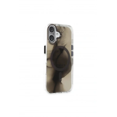 Mey İthalat® iPhone 16 Phantom Magsafe Kapak - Siyah