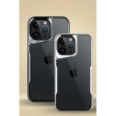 Mey İthalat®  iPhone 16 Plus Kılıf Boyi Silikon Kapak - Lacivert