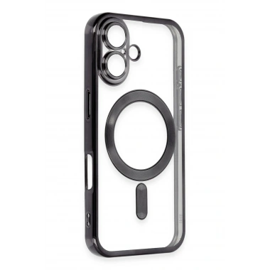 Mey İthalat®  iPhone 16 Plus Kılıf Kross Magneticsafe Kapak - Siyah