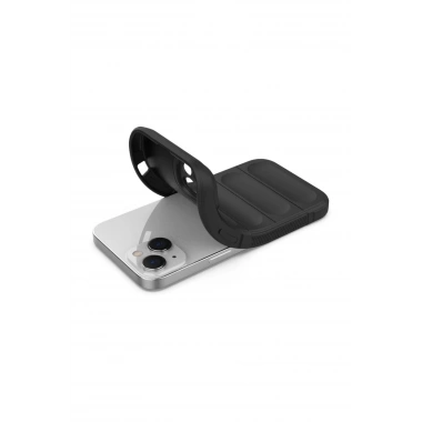 Mey İthalat®  iPhone 16 Plus Kılıf Optimum Silikon - Siyah