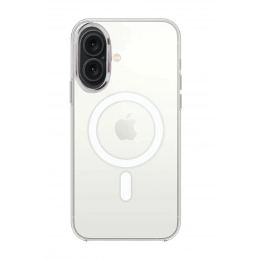 Mey İthalat® iPhone 16 Plus Kılıf Pc Real Magsafe Kapak - Şeffaf