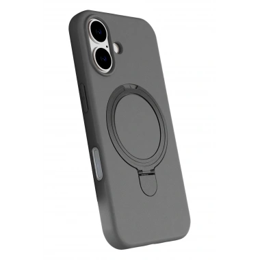 Mey İthalat®   iPhone 16 Plus Regal Magsafe Standlı Kapak - Titan Gri