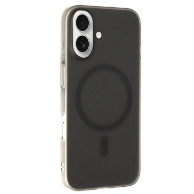 Mey İthalat®  iPhone 16 Plus Tuna PC Slim Magsafe Kapak - Siyah
