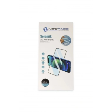 Mey İthalat®  iPhone 16 Pro 3D Antistatik Seramik Nano Ekran Koruyucu