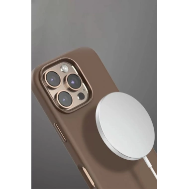 Mey İthalat®   iPhone 16 Pro Jinta Magsafe Kapak - Siyah