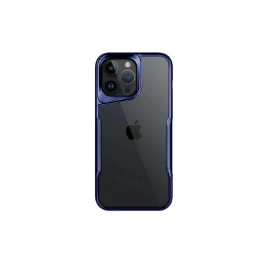 Mey İthalat®  iPhone 16 Pro Kılıf Boyi Silikon Kapak - Lacivert