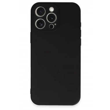 Mey İthalat®  iPhone 16 Pro Kılıf First Silikon - Siyah