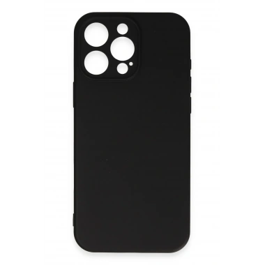 Mey İthalat®  iPhone 16 Pro Kılıf First Silikon - Siyah