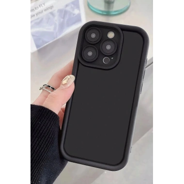 Mey İthalat®  iPhone 16 Pro Kılıf Viera Silikon - Koyu Yeşil