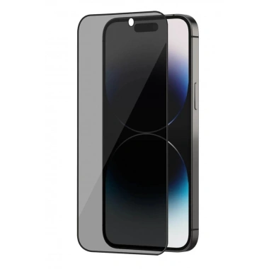 Mey İthalat®   iPhone 16 Pro Max Bilvis 3X AR Hayalet Cam Ekran Koruyucu - Siyah