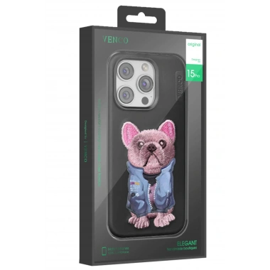Mey İthalat®  iPhone 16 Pro Max Cute Desenli Kapak - Lacivert