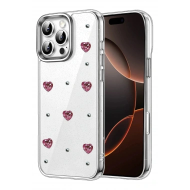 Mey İthalat®   iPhone 16 Pro Max Fiyonk Desenli Kapak - Desen 3