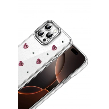 Mey İthalat®   iPhone 16 Pro Max Fiyonk Desenli Kapak - Desen 3