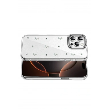 Mey İthalat®   iPhone 16 Pro Max Fiyonk Desenli Kapak - Desen 4