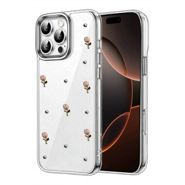 Mey İthalat®   iPhone 16 Pro Max Fiyonk Desenli Kapak - Desen 6