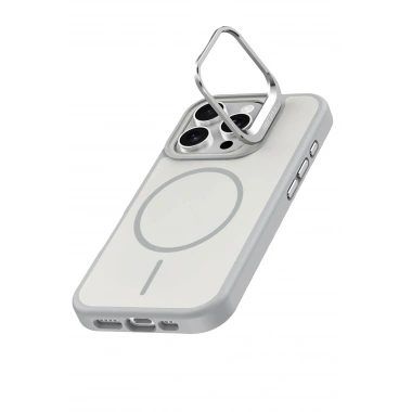 Mey İthalat®   iPhone 16 Pro Max Flexa Magsafe Kapak - Beyaz