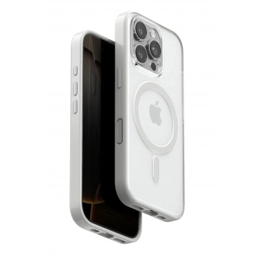 Mey İthalat®   iPhone 16 Pro Max Joly Magsafe Kapak - Beyaz