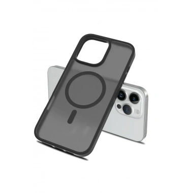 Mey İthalat®  iPhone 16 Pro Max Jota Magsafe Kapak - Lacivert