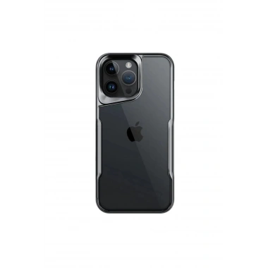 Mey İthalat®  iPhone 16 Pro Max Kılıf Boyi Silikon Kapak - Titan Gri