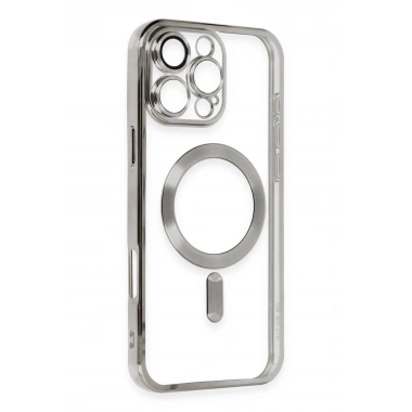 Mey İthalat®  iPhone 16 Pro Max Kılıf Kross Magneticsafe Kapak - Titan Gri