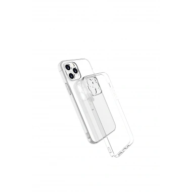 Mey İthalat®  iPhone 16 Pro Max Kılıf Lüx Şeffaf Silikon