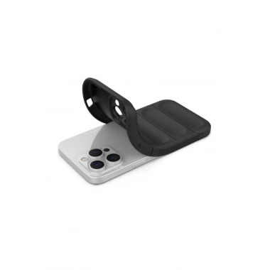 Mey İthalat®  iPhone 16 Pro Max Kılıf Optimum Silikon - Siyah