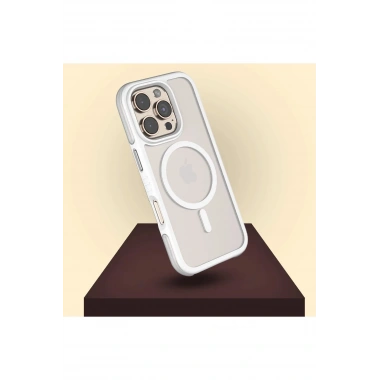 Mey İthalat®  iPhone 16 Pro Max Orbit Magsafe Kapak - Titan Gri