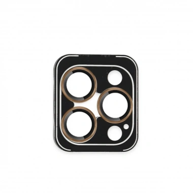 Mey İthalat®  iPhone 16 Pro Max PVD Metal Kamera Lens - Gold
