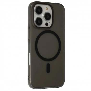Mey İthalat® iPhone 16 Pro Max Tuna PC Slim Magsafe Kapak - Siyah