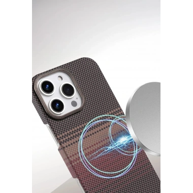 Mey İthalat®   iPhone 16 Pro Max Vega Magsafe Kapak - Siyah