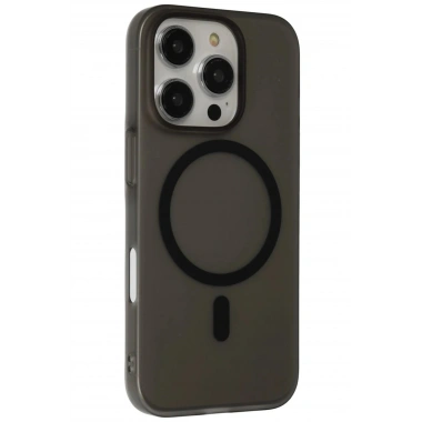 Mey İthalat®  iPhone 16 Pro Tuna PC Slim Magsafe Kapak - Siyah