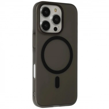 Mey İthalat®  iPhone 16 Pro Tuna PC Slim Magsafe Kapak - Siyah