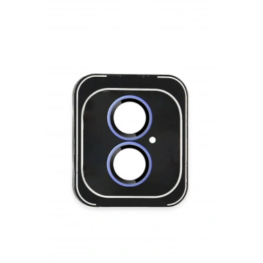Mey İthalat®  iPhone 16 PVD Metal Kamera Lens - Mavi