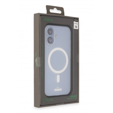 Mey İthalat®  iPhone 16 Sense Magsafe Kapak - Şeffaf