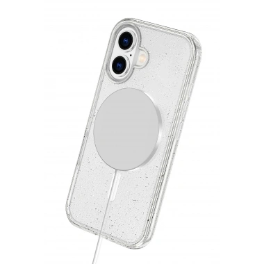 Mey İthalat® iPhone 16 Star Magsafe Kapak - Turuncu