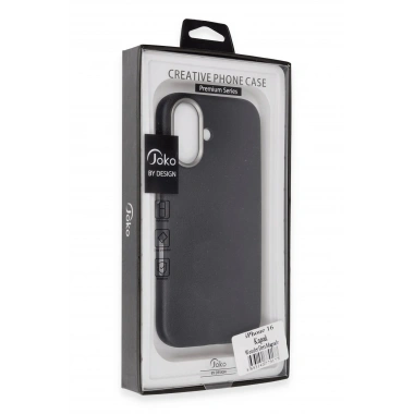 Mey İthalat®  iPhone 16 Wonder Deri Magsafe Kapak - Titan Gri