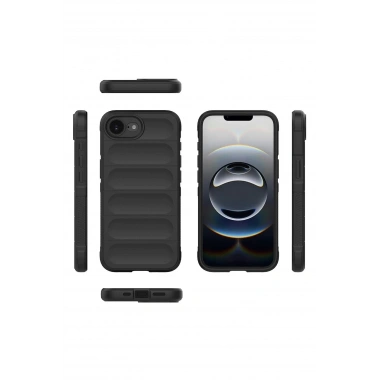 Mey İthalat®  iPhone 16E Kılıf Optimum Silikon - Kırmızı