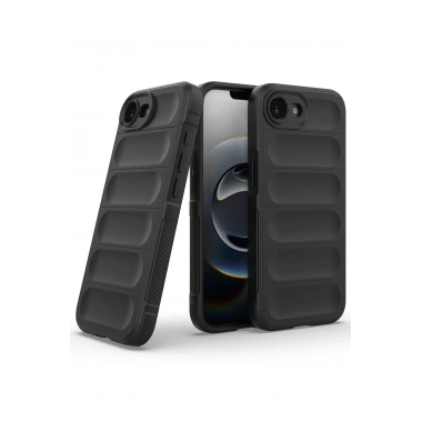Mey İthalat®  iPhone 16E Kılıf Optimum Silikon - Siyah