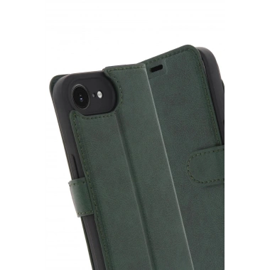 Mey İthalat®  iPhone 16E Kılıf Trend S Plus Kapaklı Kılıf - Yeşil