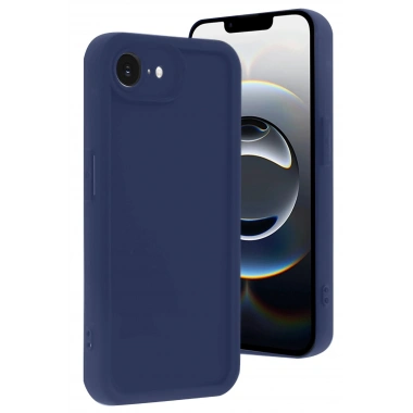 Mey İthalat®  iPhone 16E Kılıf Viera Silikon - Lacivert