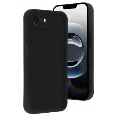 Mey İthalat®  iPhone 16E Kılıf Viera Silikon - Siyah