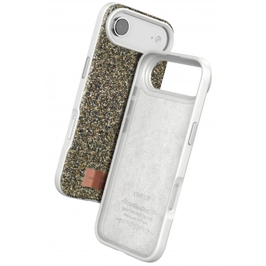 Mey İthalat® iPhone 17 Air Bright Simli Kapak - Çöl Titanyum