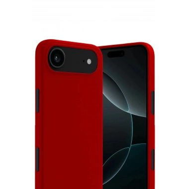 Mey İthalat®   iPhone 17 Air First Silikon - Kırmızı
