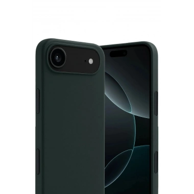 Mey İthalat®   iPhone 17 Air First Silikon - Koyu Yeşil